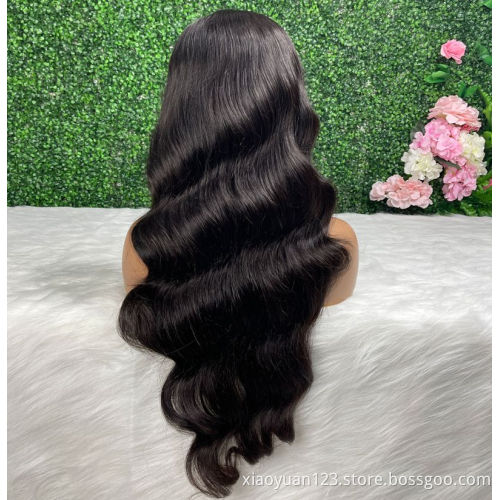 Mayqueen Wholesale silky Straight body wave deep wave natural wave13x4 Lace Frontal brazilian Human Hair Wig